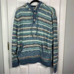 Faherty Mens Size Large Cove Beach Hoodie